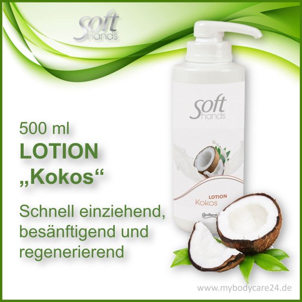 Soft Hands LOTION Kokos 500 ml